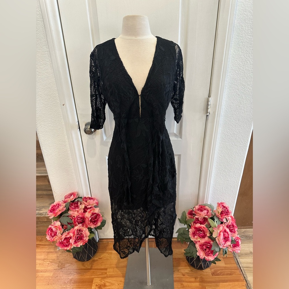 Black Lace Dress